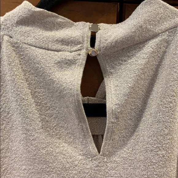 Peach to champagne ombré sparkle tank top - Picture 8 of 8